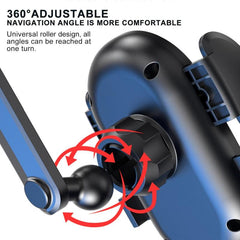 Car Rear Mirror Phone Bracket 360 Rotatable GPS Navigation