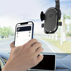 Car Rear Mirror Phone Bracket 360 Rotatable GPS Navigation