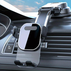 Adjustable Car Phone Holder Mount for Dashboard - Compatible with All Phones