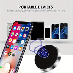 2pcs Round Magnetic Suction Bracket for Mobile Phone
