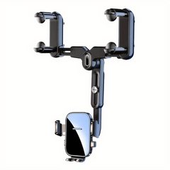 Car Phone Bracket Rearview Mirror Clip Navigation Anti Shake