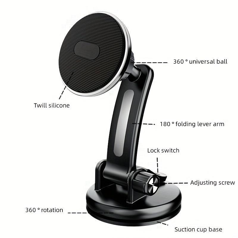 Magnetic Car Phone Holder for iPhone and Smartphones