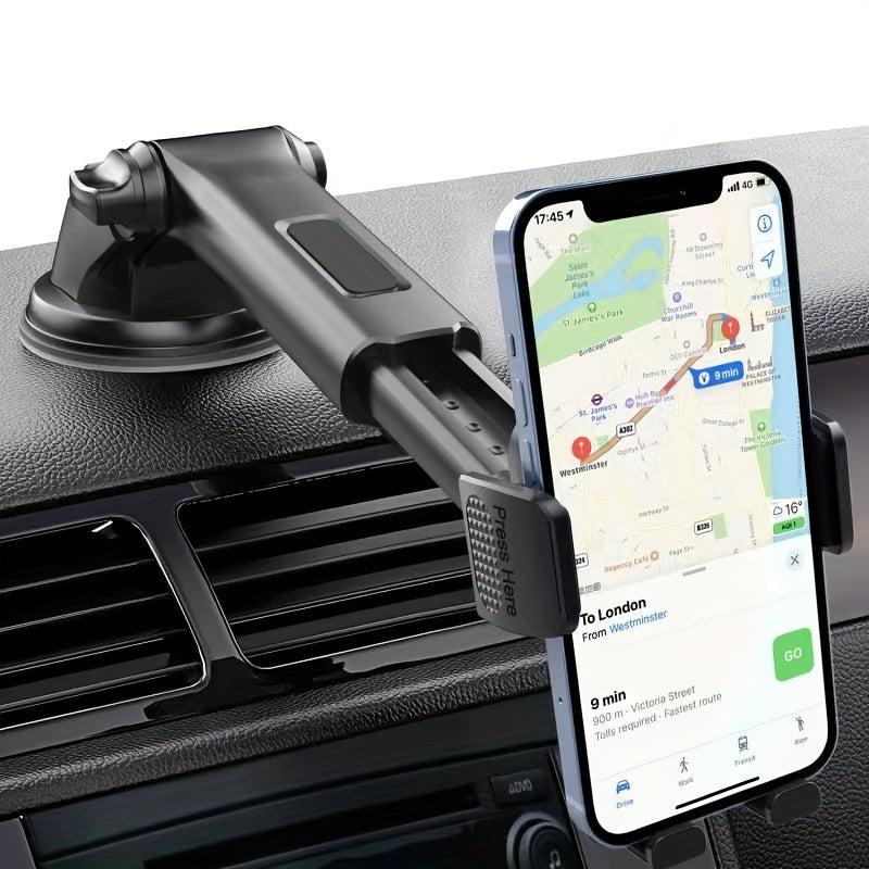 Adjustable Car Phone Holder 360 Rotation Stable for Car Dashboard Windscreen