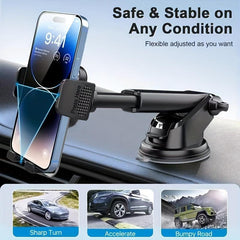Adjustable Car Phone Holder 360 Rotation Stable for Car Dashboard Windscreen