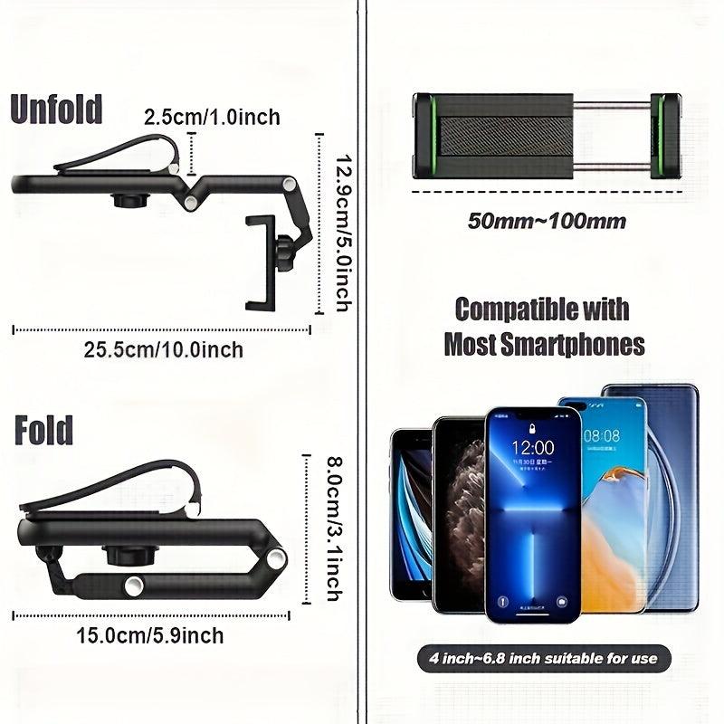 Car Phone Navigation Bracket Sun Visor Phone Holder Rearview Mirror