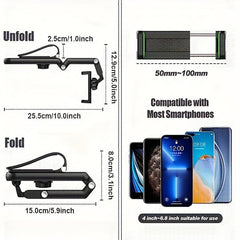 Car Phone Navigation Bracket Sun Visor Phone Holder Rearview Mirror