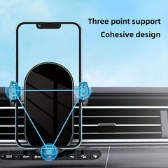 Universal Car Cell Phone Holder Vent Clip 360 Rotatable
