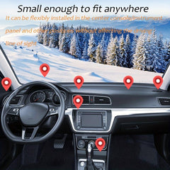 Magnetic Car Mount: Adhesive Dashboard Phone Holder
