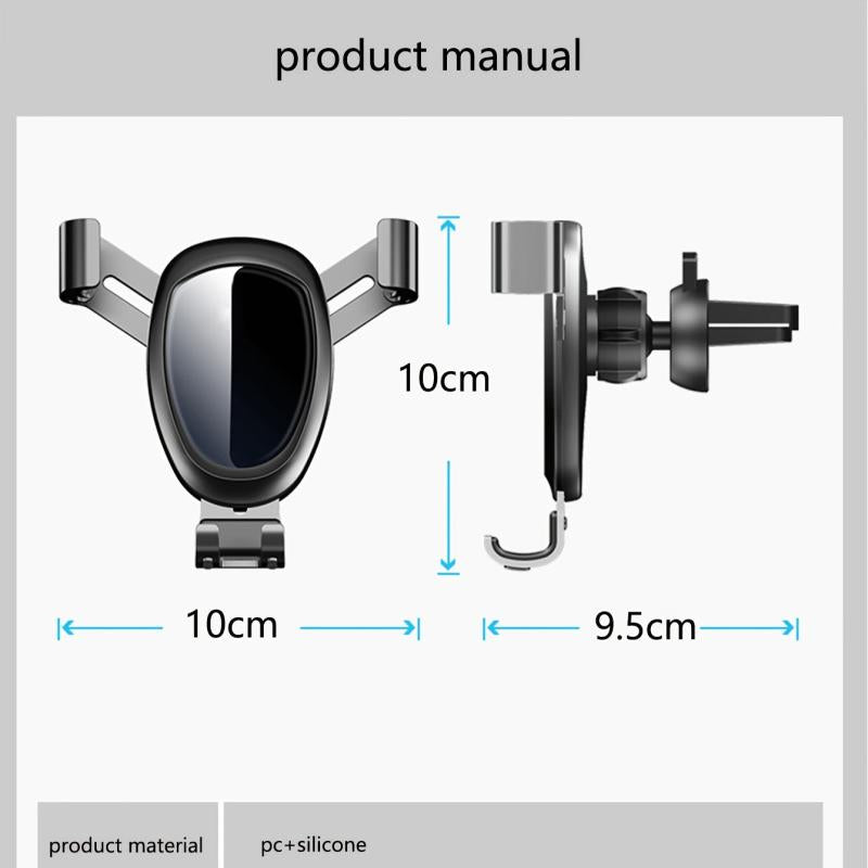 Car Phone Bracket Air Outlet Car Phone Holder Car Navigation Phone Stand