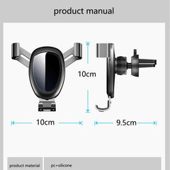 Car Phone Bracket Air Outlet Car Phone Holder Car Navigation Phone Stand