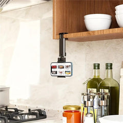 360 Rotating Folding Telescopic Phone Bracket Non-slip Pad