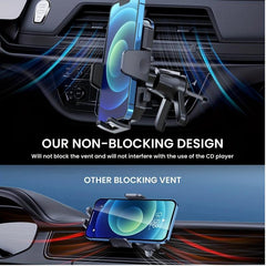 Car Phone Holder Mount for Dashboard Windshield Air Vent iPhone 14 13 12 Pro Max
