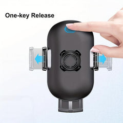 Car Phone Holder 3 Point Support With Extended Clamp Cradles