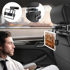 Car Headrest Tablet Holder for Kids, Universal Backseat Tablet Stand
