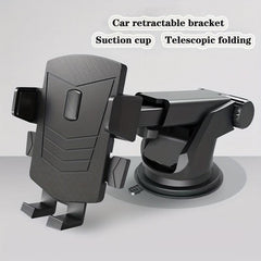 Car Telescopic Long Rod Bracket Suction Cup Phone Holder
