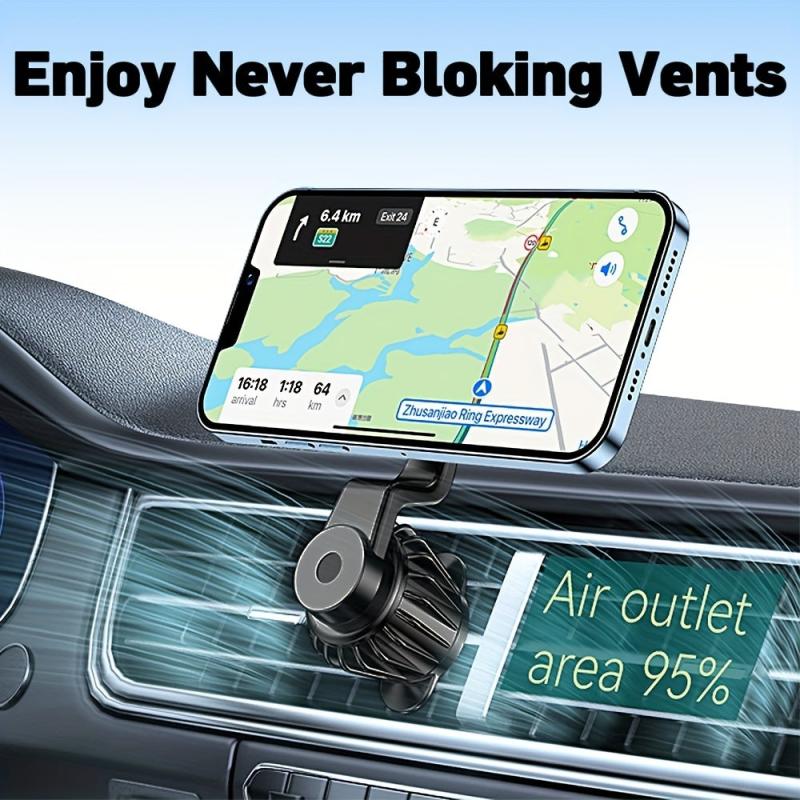 MagSafe Car Mount for iPhone HandsFree Air Vent Holder