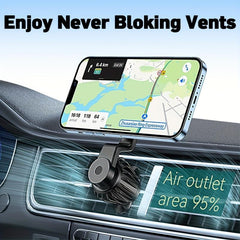 MagSafe Car Mount for iPhone HandsFree Air Vent Holder