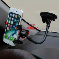 Car Phone Holder Windshield Suction Cup Navigation Bracket