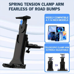 Universal Car Phone Holder Tablet Mount For Player Slot