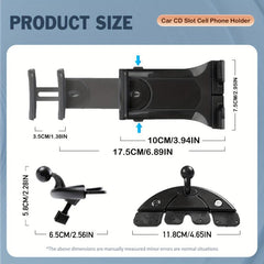 Universal Car Phone Holder Tablet Mount For Player Slot