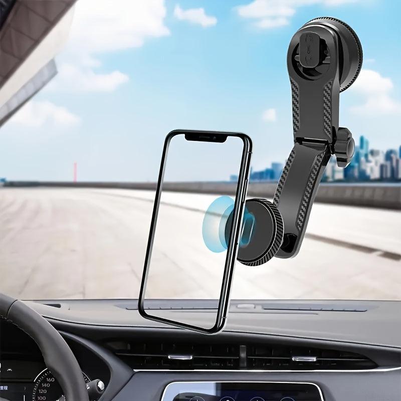 Car Mobile Phone Stand 360 Degrees Rotary Suction Magnetic Navigation Stand