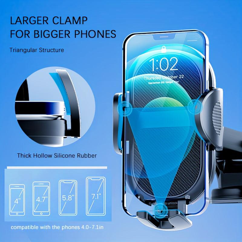 Car Phone Holder Mount Suction Stable Hook Windshield Dashboard Air Vent
