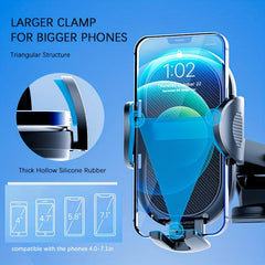 Car Phone Holder Mount Suction Stable Hook Windshield Dashboard Air Vent