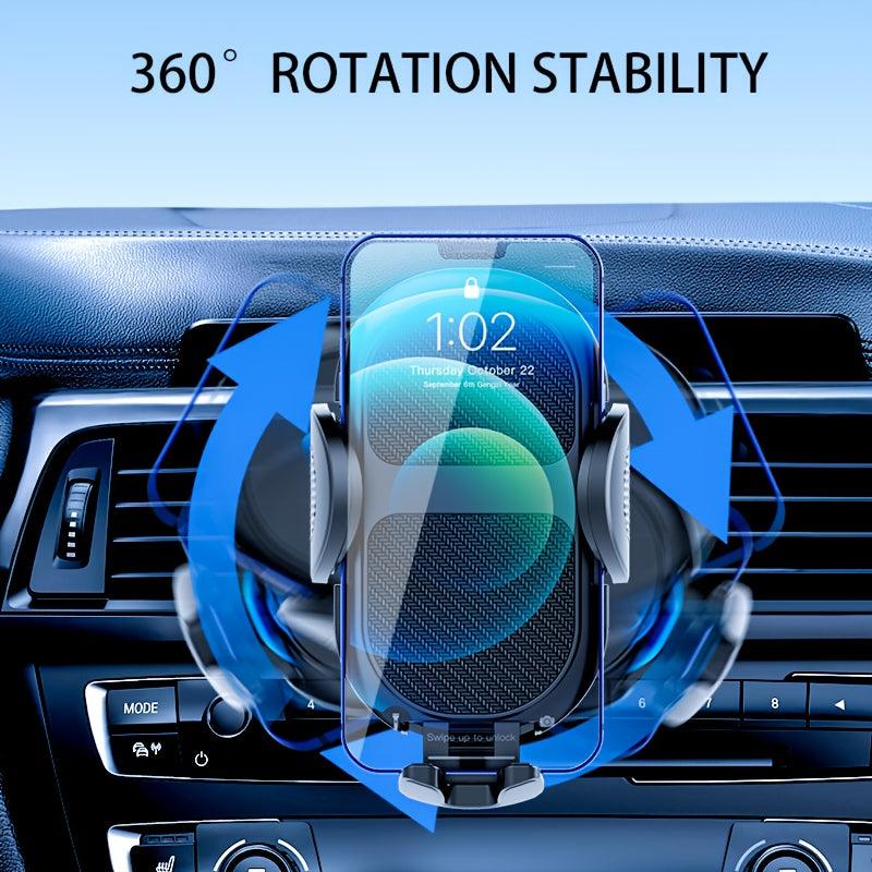 Car Phone Holder Mount Suction Stable Hook Windshield Dashboard Air Vent