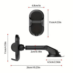 Car Phone Holder Mount Suction Stable Hook Windshield Dashboard Air Vent
