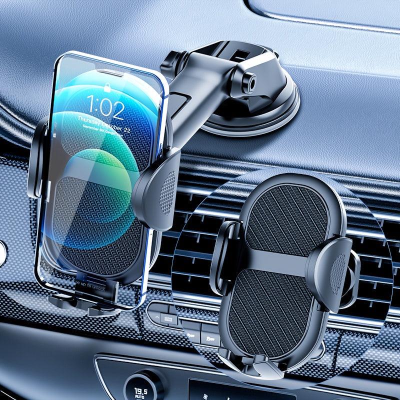 Car Phone Holder Mount Suction Stable Hook Windshield Dashboard Air Vent