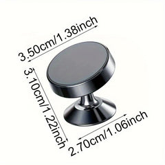 Car Phone Holder Magnetic Suction Strong Magnet Suction Cup Bracket