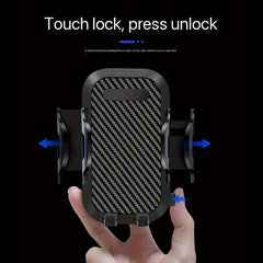 Car Phone Holder Suction Cup Dashboard Navigation Multifunctional