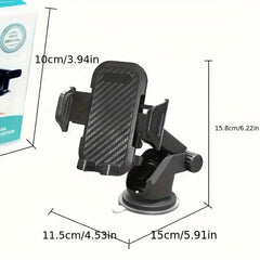 Car Phone Holder Suction Cup Dashboard Navigation Multifunctional