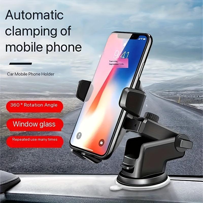 Car Phone Holder Suction Cup Dashboard Navigation Multifunctional