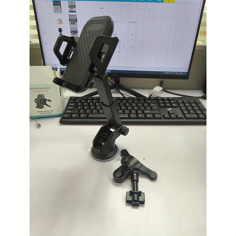 Car Phone Holder Suction Cup Dashboard Navigation Multifunctional