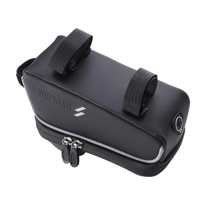 Waterproof Phone Stand Front Frame Bag for Bicycles
