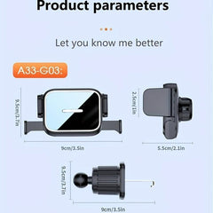 360 Car Phone Holder Dashboard Air Outlet Navigation Universal
