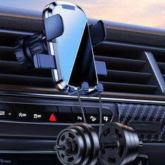 Car Air Outlet Rotating Phone Bracket Hook Type Navigation Bracket