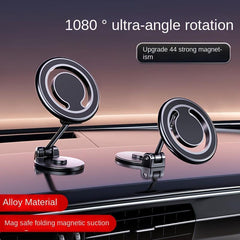 Car Mobile Phone Holder Magnetic Folding Instrument Panel Navigation Bracket