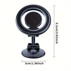 Car Mobile Phone Holder Magnetic Folding Instrument Panel Navigation Bracket