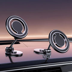 Car Mobile Phone Holder Magnetic Folding Instrument Panel Navigation Bracket