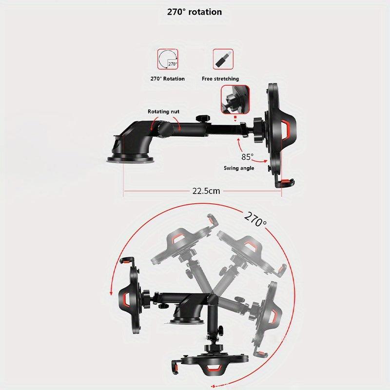 Car Stand Phone Holder 360 Adjustable Handphone Stand Mount
