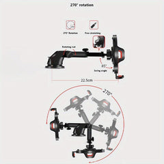 Car Stand Phone Holder 360 Adjustable Handphone Stand Mount