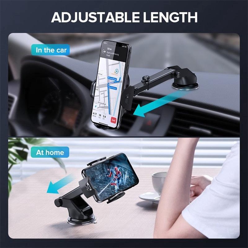Car Stand Phone Holder 360 Adjustable Handphone Stand Mount