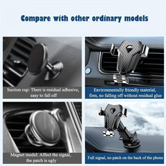 Sucker Car Phone Holder Air Vent Clip Mount Stand GPS Telefon Mobile Universal