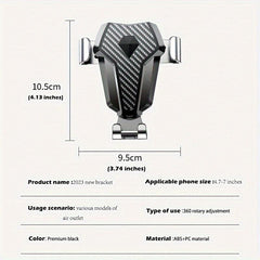 Sucker Car Phone Holder Air Vent Clip Mount Stand GPS Telefon Mobile Universal