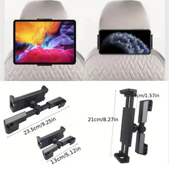 Car Headrest 360 Rotatable Phone Holder Tablet Mount for Smartphones & Tablets