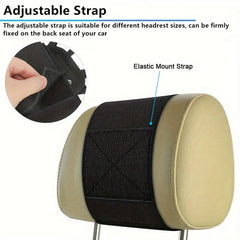 Adjustable Car Headrest Mount Holder with Silicone Cover Bracket