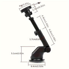 Universal Magnetic Car Phone Holder Retractable Car Mount Holder