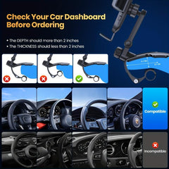 Car Dashboard Phone Mount 360 Adjustable Holder